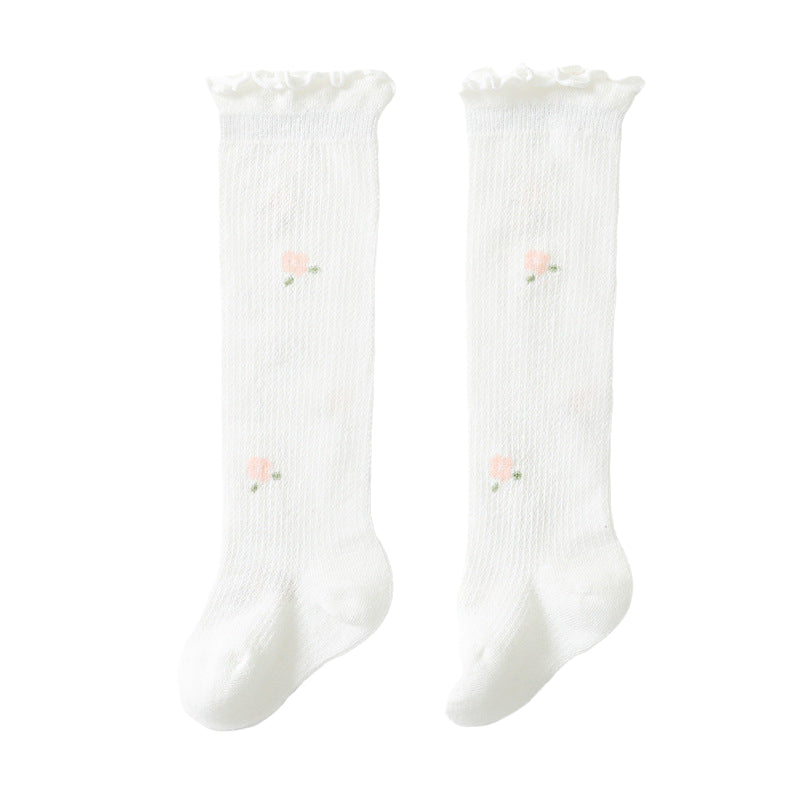 Baby Kid Girls Print Accessories Socks