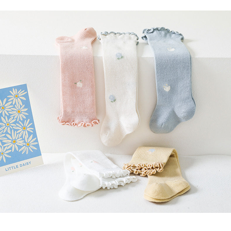 Baby Kid Girls Print Accessories Socks