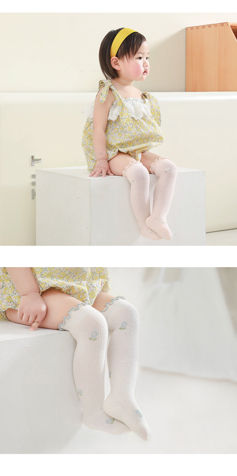 Baby Kid Girls Print Accessories Socks