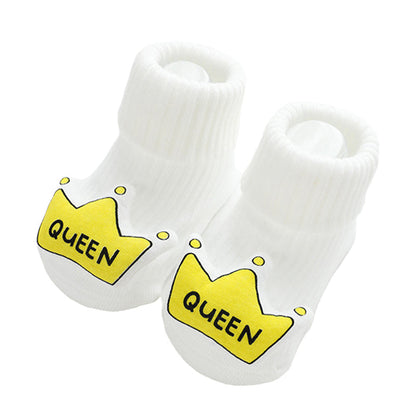 Unisex Animals Cartoon Muslin&Ribbed Accessories Socks
