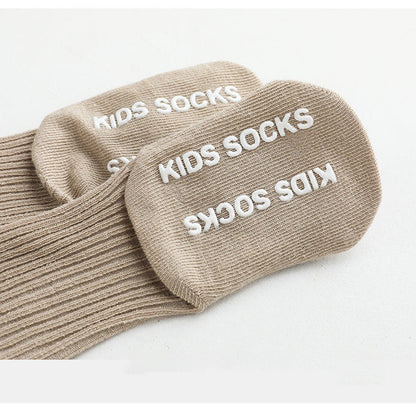 Unisex Animals Cartoon Muslin&Ribbed Accessories Socks