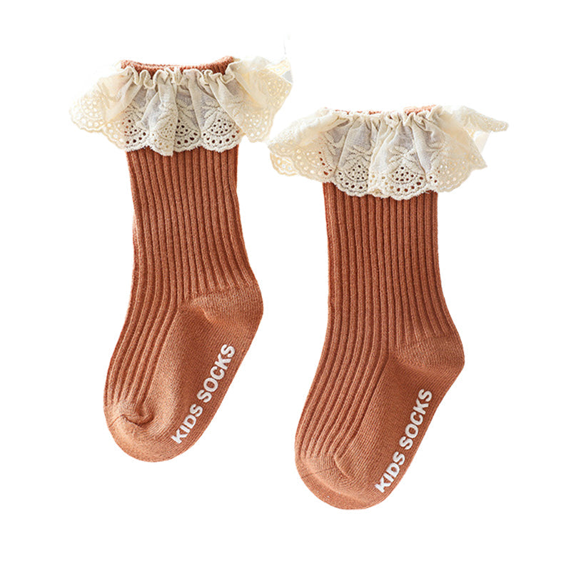 Girls Letters Embroidered Accessories Socks Wholesale 22083141