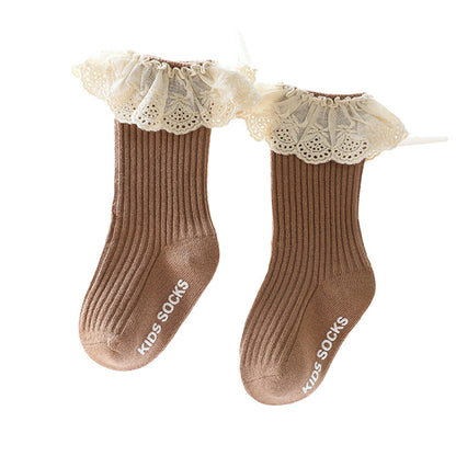 Girls Letters Embroidered Accessories Socks Wholesale 22083141