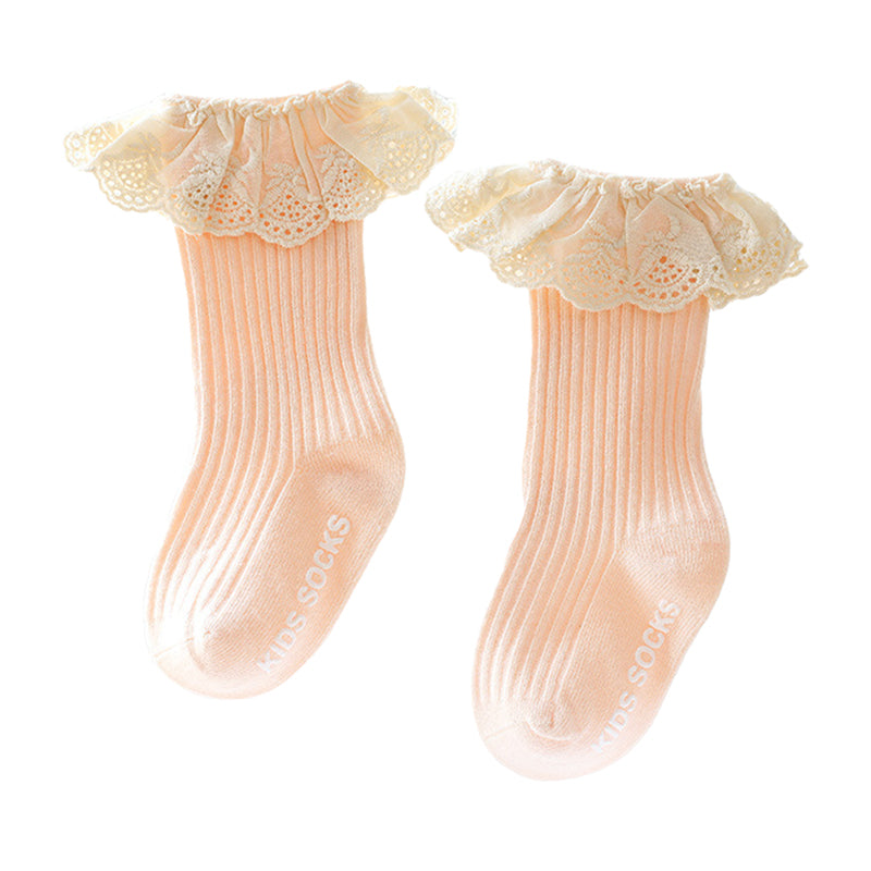 Girls Letters Embroidered Accessories Socks Wholesale 22083141