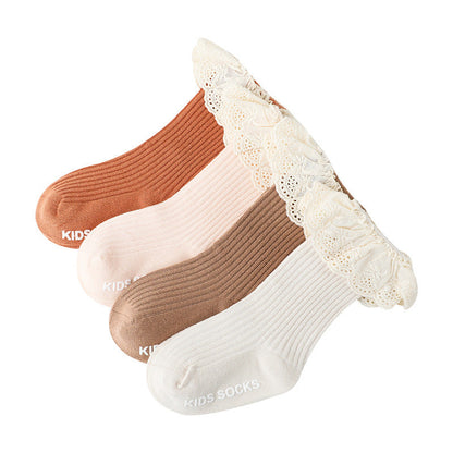 Girls Letters Embroidered Accessories Socks Wholesale 22083141