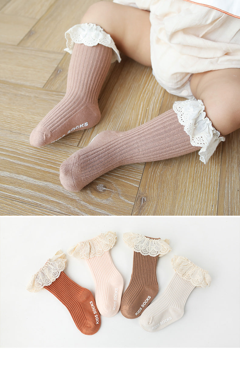 Girls Letters Embroidered Accessories Socks Wholesale 22083141