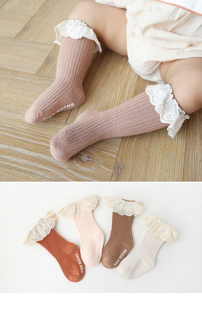 Girls Letters Embroidered Accessories Socks Wholesale 22083141