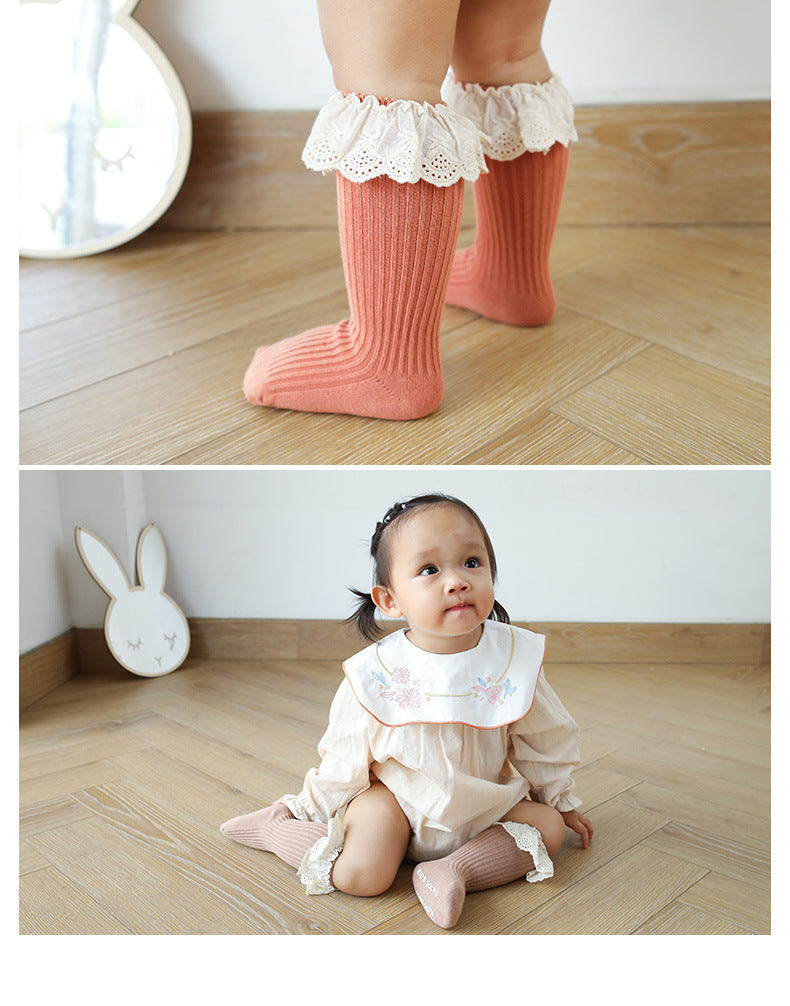Girls Letters Embroidered Accessories Socks Wholesale 22083141