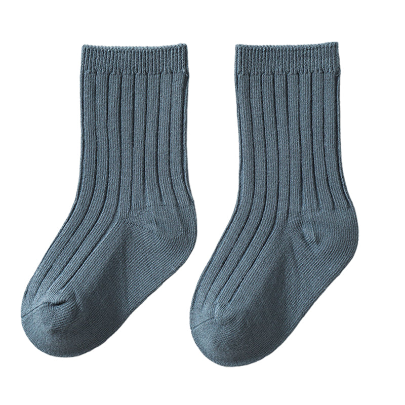 Baby Kid Unisex Solid Color Accessories Socks