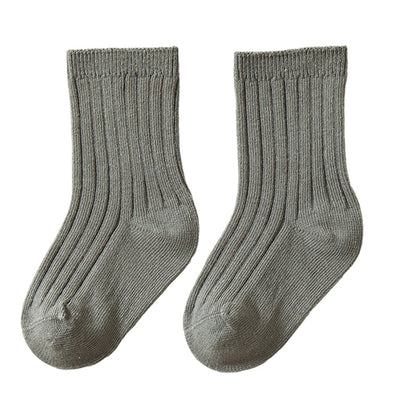 Baby Kid Unisex Solid Color Accessories Socks