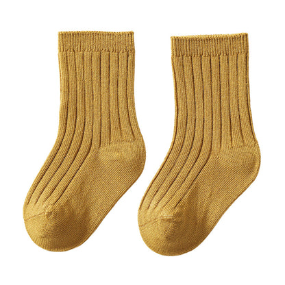 Baby Kid Unisex Solid Color Accessories Socks