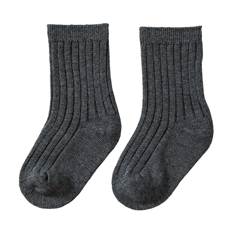 Baby Kid Unisex Solid Color Accessories Socks