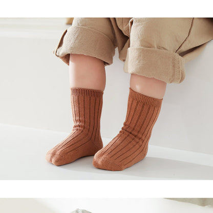 Baby Kid Unisex Solid Color Accessories Socks