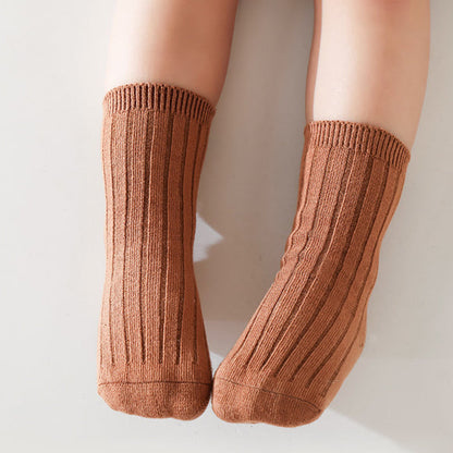 Baby Kid Unisex Solid Color Accessories Socks