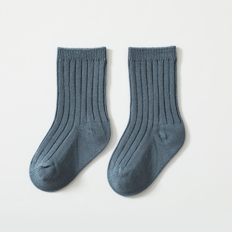 Baby Kid Unisex Solid Color Accessories Socks