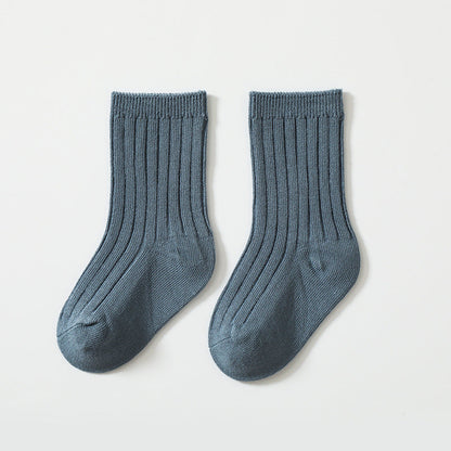 Baby Kid Unisex Solid Color Accessories Socks