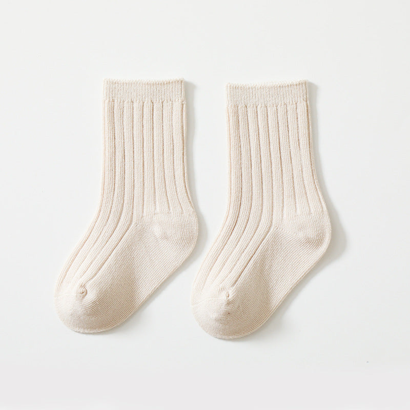 Baby Kid Unisex Solid Color Accessories Socks