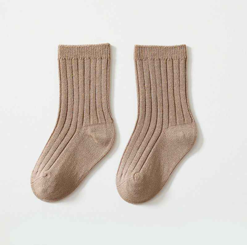 Baby Kid Unisex Solid Color Accessories Socks