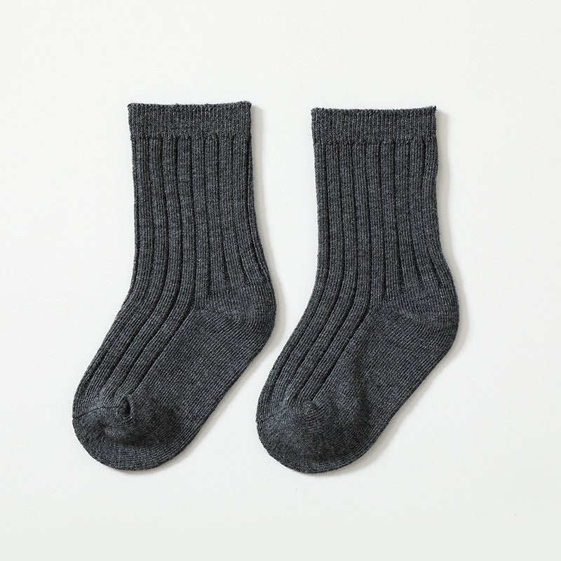 Baby Kid Unisex Solid Color Accessories Socks
