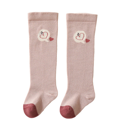 Unisex Letters Color-blocking Accessories Socks