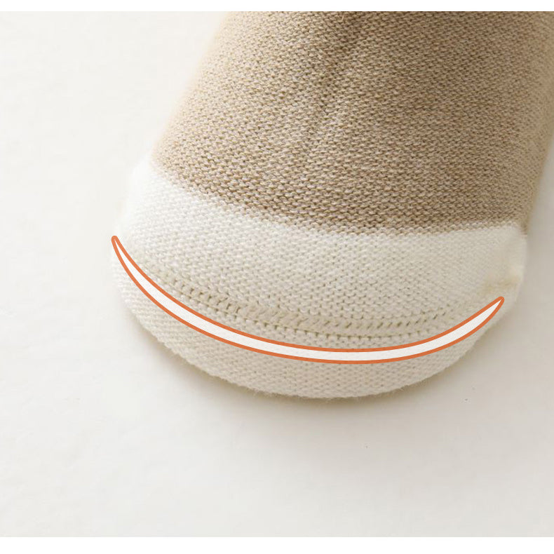 Unisex Letters Color-blocking Accessories Socks