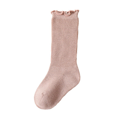 Baby Kid Unisex Solid Color Accessories Socks