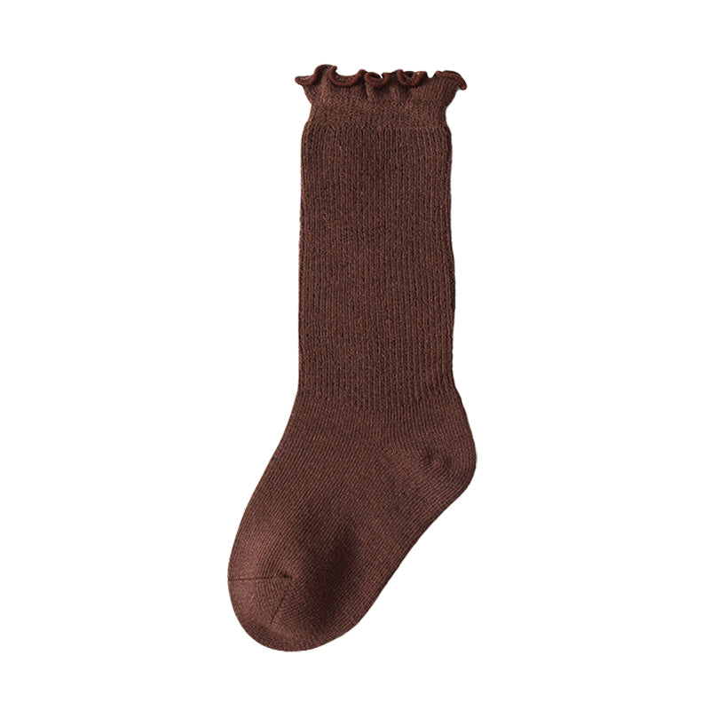 Baby Kid Unisex Solid Color Accessories Socks