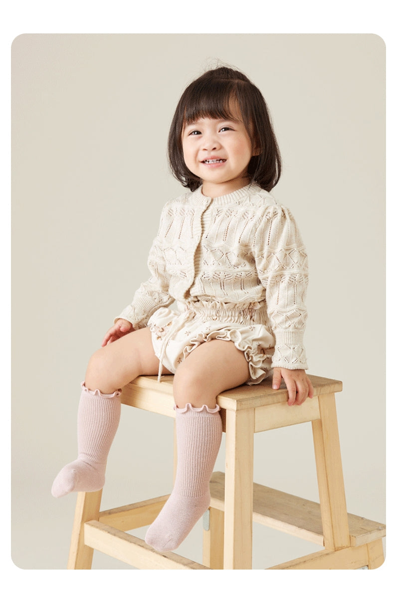 Baby Kid Unisex Solid Color Accessories Socks