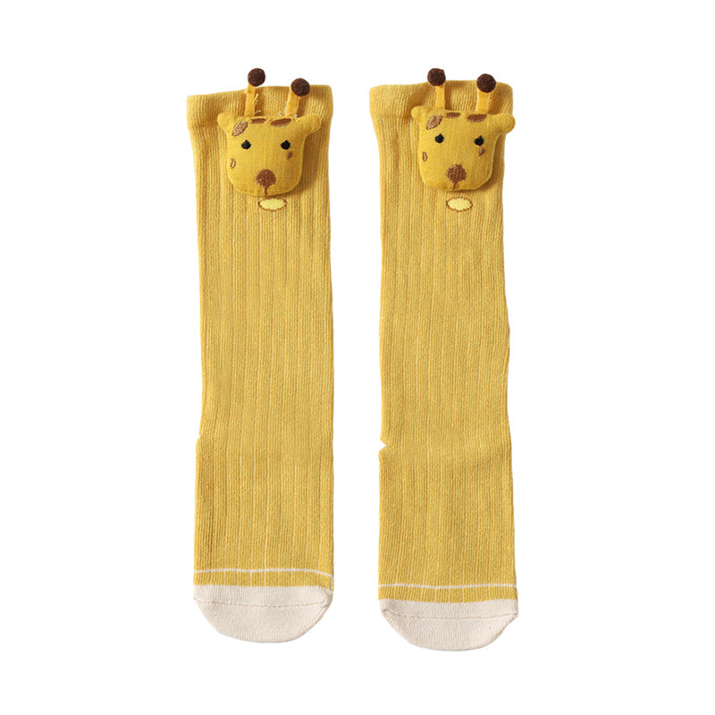 Baby Kid Unisex Color-blocking Cartoon Accessories Socks