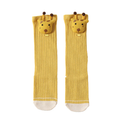 Baby Kid Unisex Color-blocking Cartoon Accessories Socks