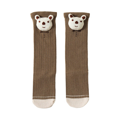 Baby Kid Unisex Color-blocking Cartoon Accessories Socks