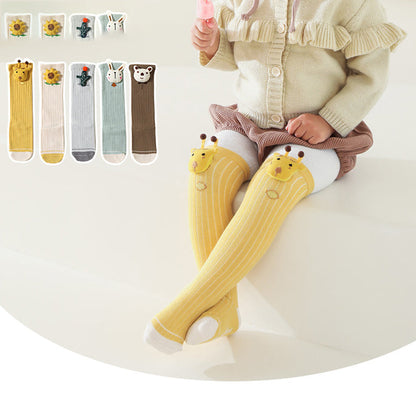 Baby Kid Unisex Color-blocking Cartoon Accessories Socks