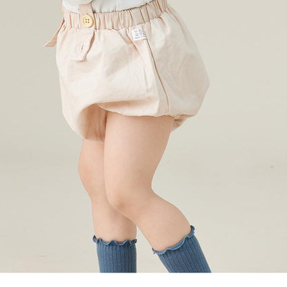 Baby Kid Girls Solid Color Accessories Socks