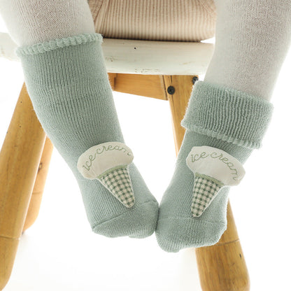 Baby Kid Unisex Cartoon Star Bow Embroidered Accessories Socks Wholesale 22083158