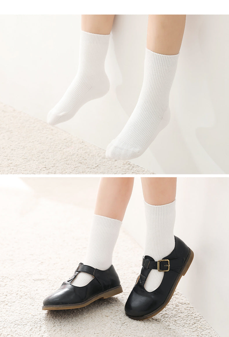 Baby Kid Unisex Solid Color Accessories Socks