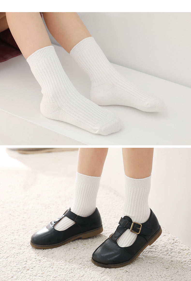 Baby Kid Unisex Solid Color Accessories Socks