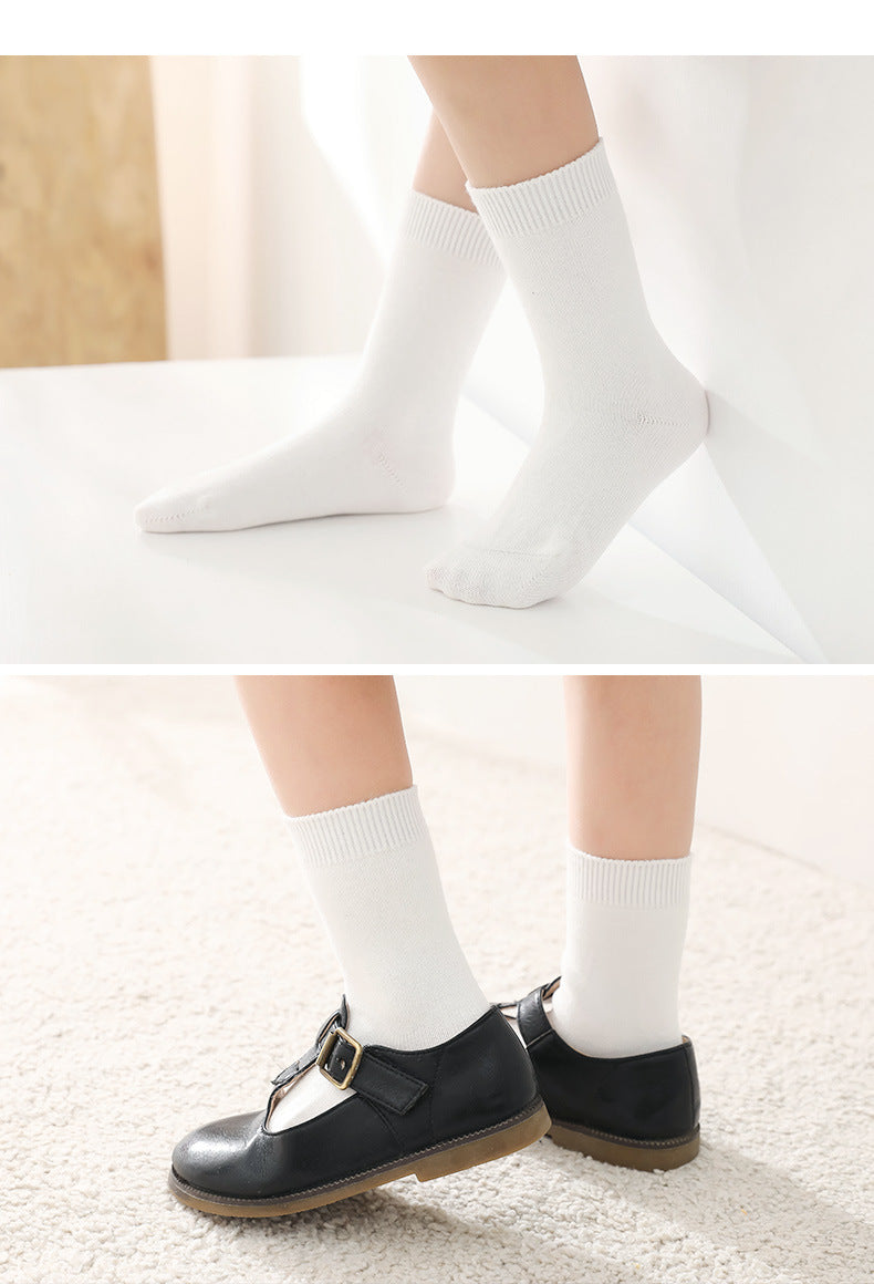Baby Kid Unisex Solid Color Accessories Socks