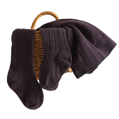 Baby Kid Girls Solid Color Accessories Socks Wholesale 22083169