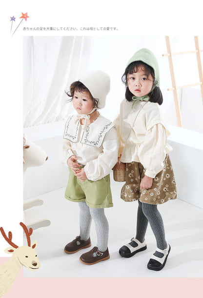 Baby Kid Girls Solid Color Accessories Socks Wholesale 22083169