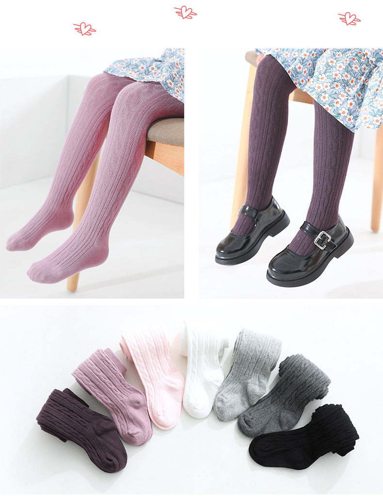 Baby Kid Girls Solid Color Accessories Socks Wholesale 22083169