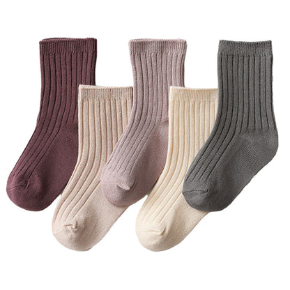 Unisex Solid Color Accessories Socks Wholesale 22083179