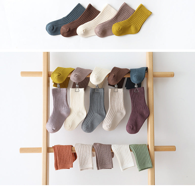 Unisex Solid Color Accessories Socks Wholesale 22083179