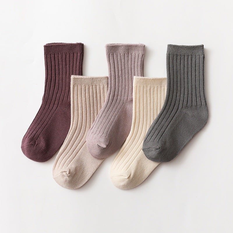 Unisex Solid Color Accessories Socks Wholesale 22083179