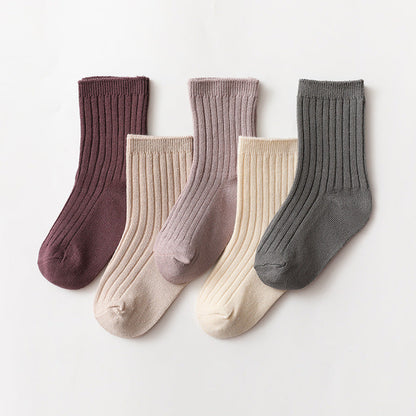 Unisex Solid Color Accessories Socks Wholesale 22083179