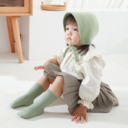 Unisex Solid Color Accessories Socks Wholesale 22083179
