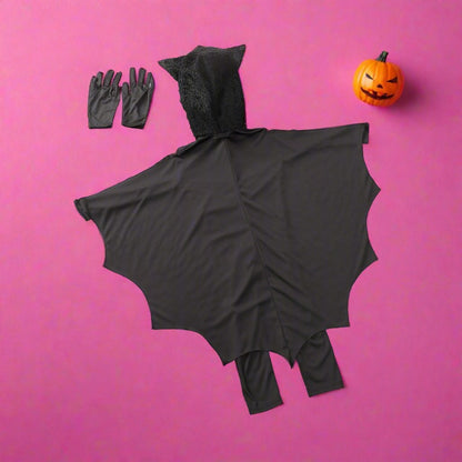 Girls Solid Color Cartoon Halloween Jumpsuits