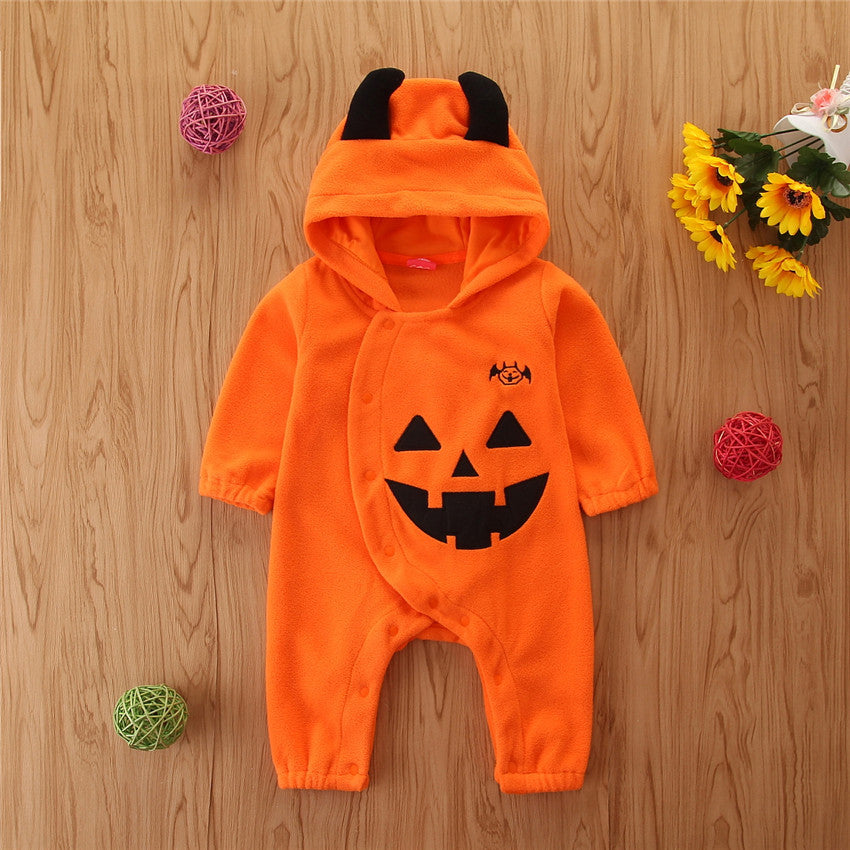 Baby Unisex Cartoon Halloween Jumpsuits