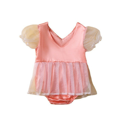 Baby Girls Love heart Cartoon Halloween Rompers