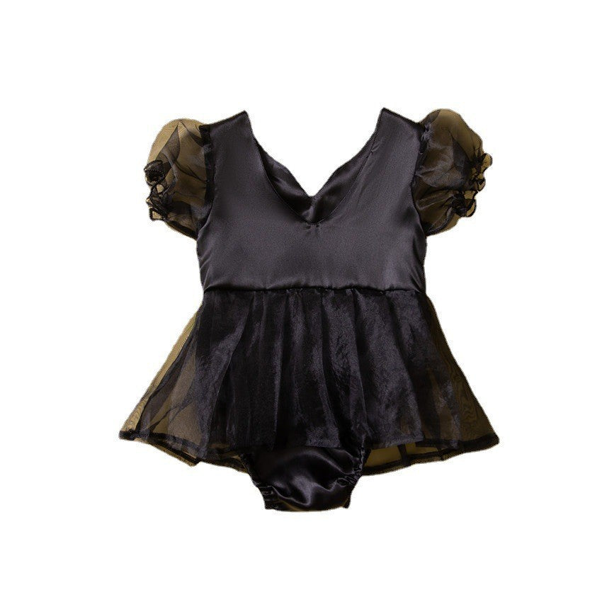 Baby Girls Love heart Cartoon Halloween Rompers