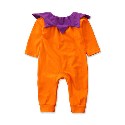 Baby Unisex Cartoon Print Halloween Jumpsuits